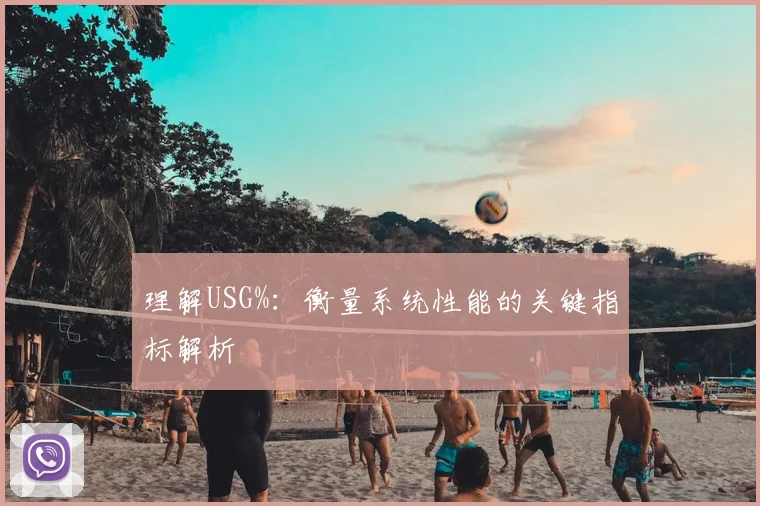 理解USG%：衡量系统性能的关键指标解析